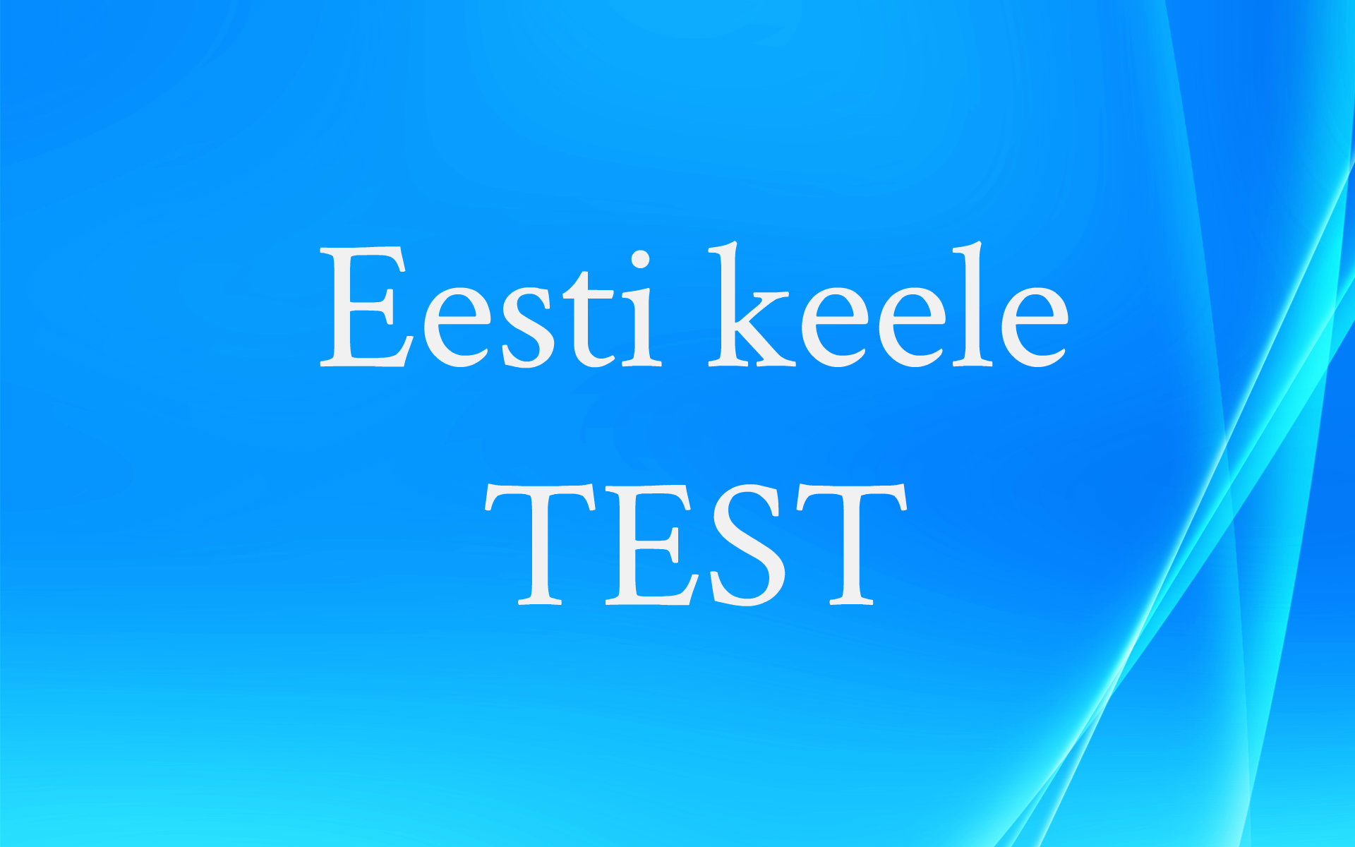 Eesti Keele õigekiri. Vali Sõnad, Mis On Kirjutatud õigesti. Test Nr5 ...