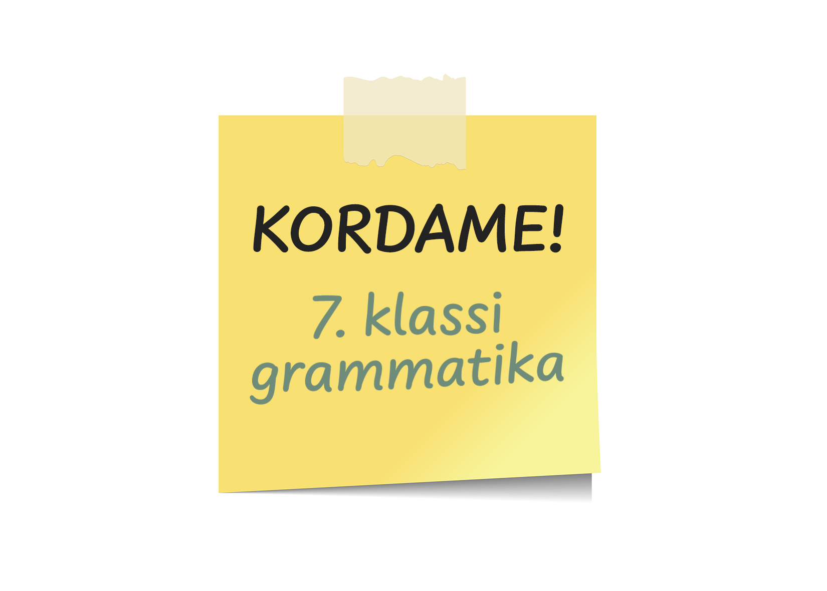 Eesti Keele Grammatika Kordamine 7. Klassile - Õpiamps | TaskuTark