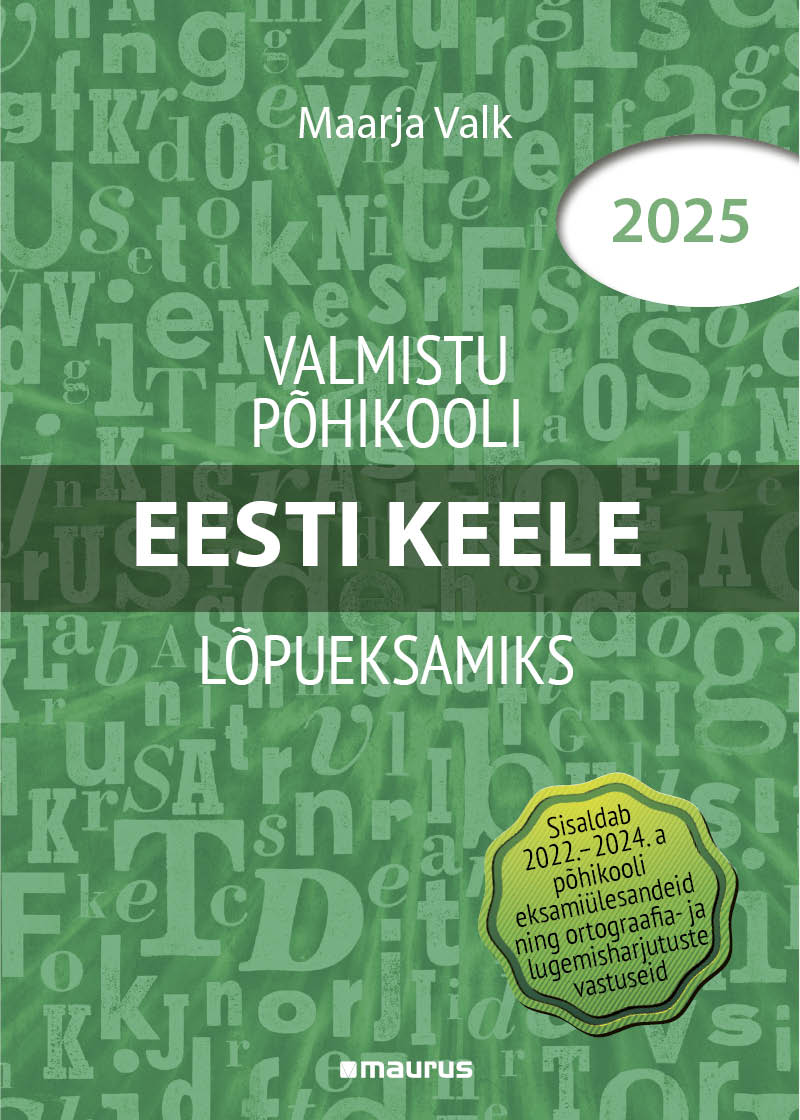 Kaanepilt. Valmistu põhikooli eesti keele eksamiks. Autor: Maarja Valk